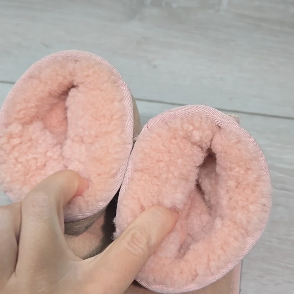 Ugg Australia 5251T Girl Kids Girl Pink Suede Boots Shoes Boots Sz 11